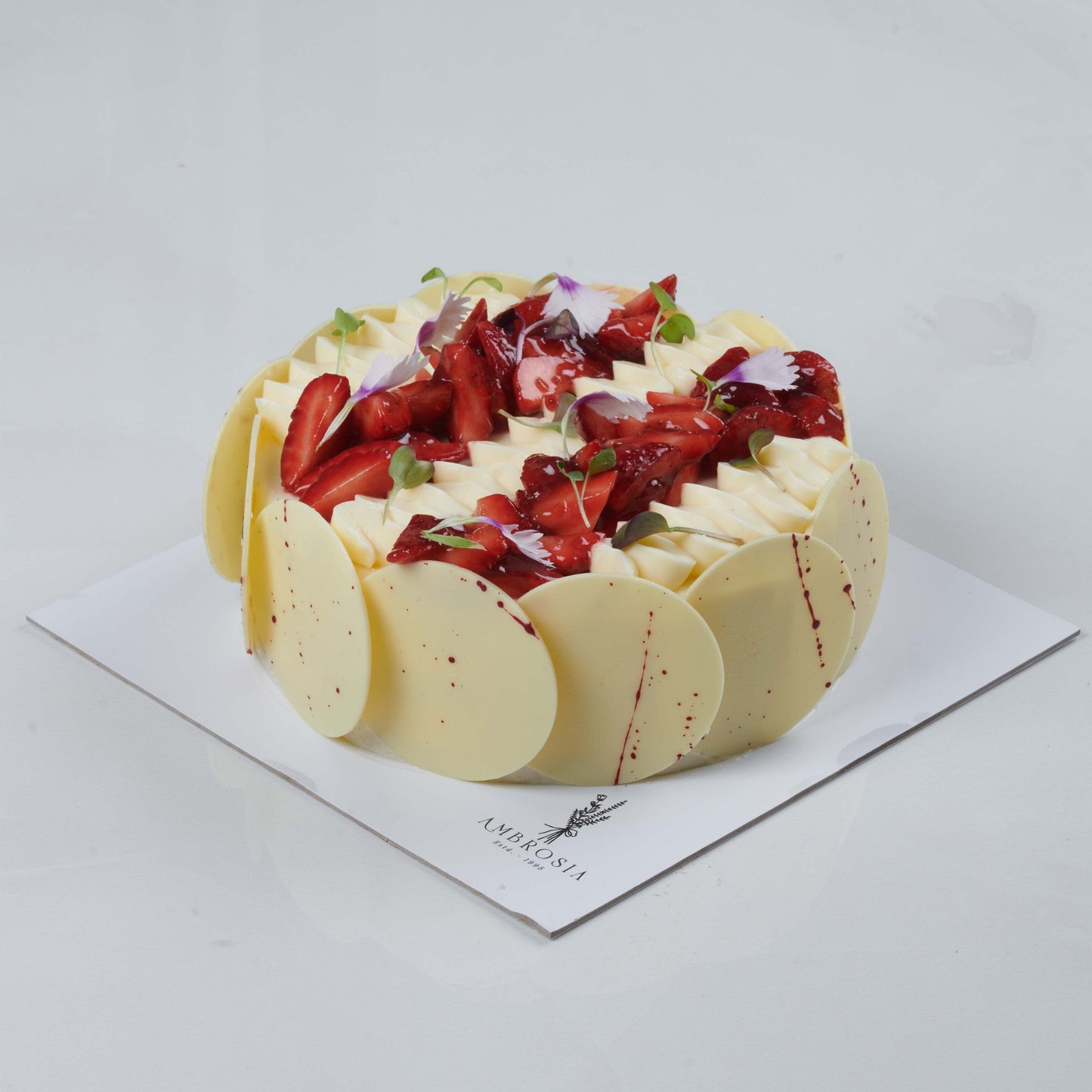 AMBROSIA'S - STRAWBERRY TOFFEE GATEAUX