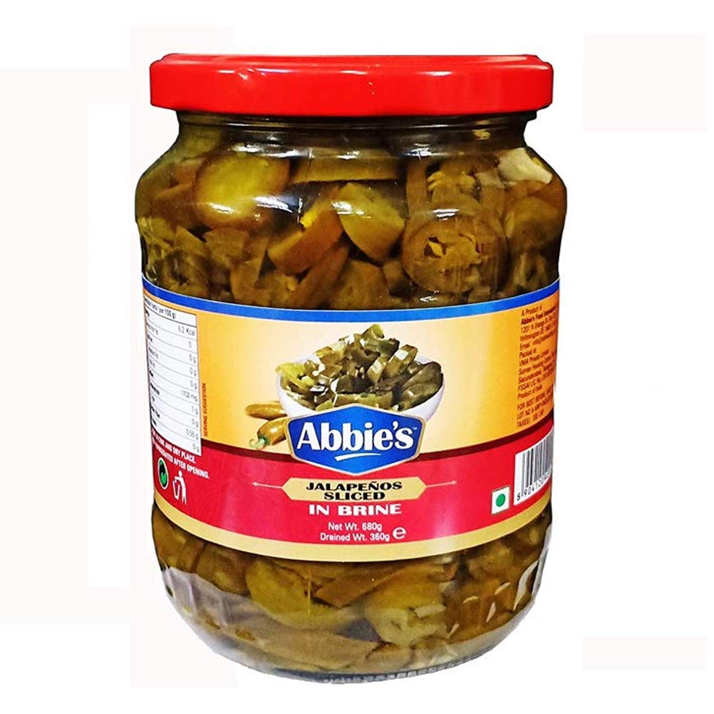 ABBIE'S JALAPENO - SLICED (PER 680 GRAMS)