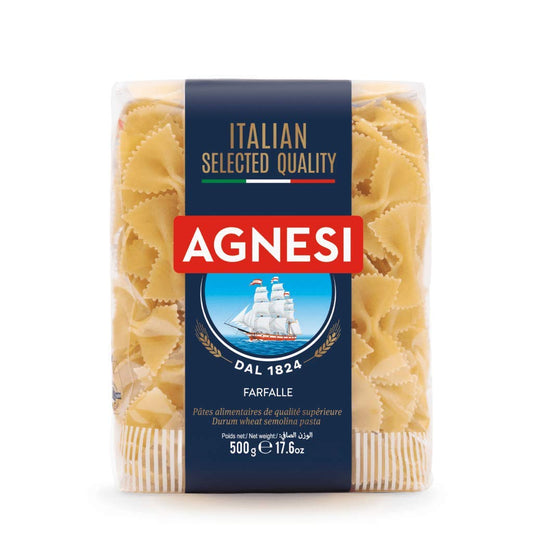 AGNESI PASTA FARFALLE (PER 500 GRAMS)