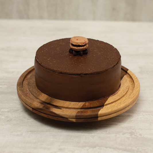 AMBROSIA'S - BELGIAN CHOCOLATE & HAZELNUT FUDGE CAKE