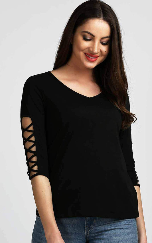 Black Jean top