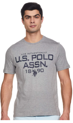 U.S. POLO ASSN. Men's Printed Regular fit T-Shirt