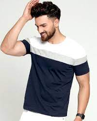 Half sleeve Navy Blue T-shirt