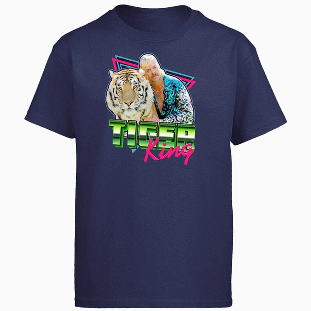 The Tiger King Tshirt Men Free Joe Exotic Tops T Shirt T shirts For President Short Sleeve Summer Tees Cotton Tshirts Streetwear